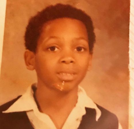 Mike Epps in his childhood. 